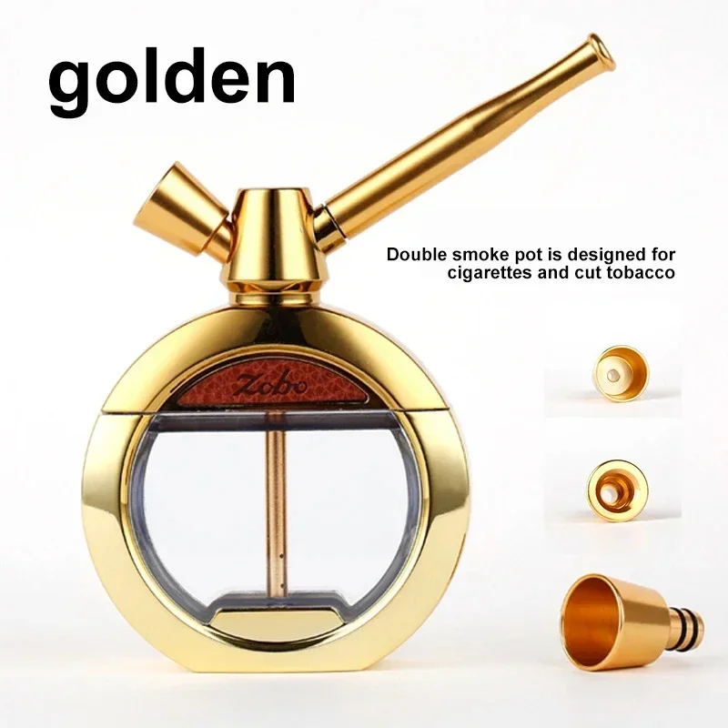 أنابيب تدخين معدنية بفلتر مزدوج