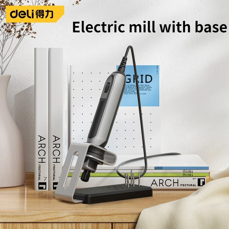 مُثقّب كهربائي صغير محمول، 18 فولت، أربعة سرعات قا...