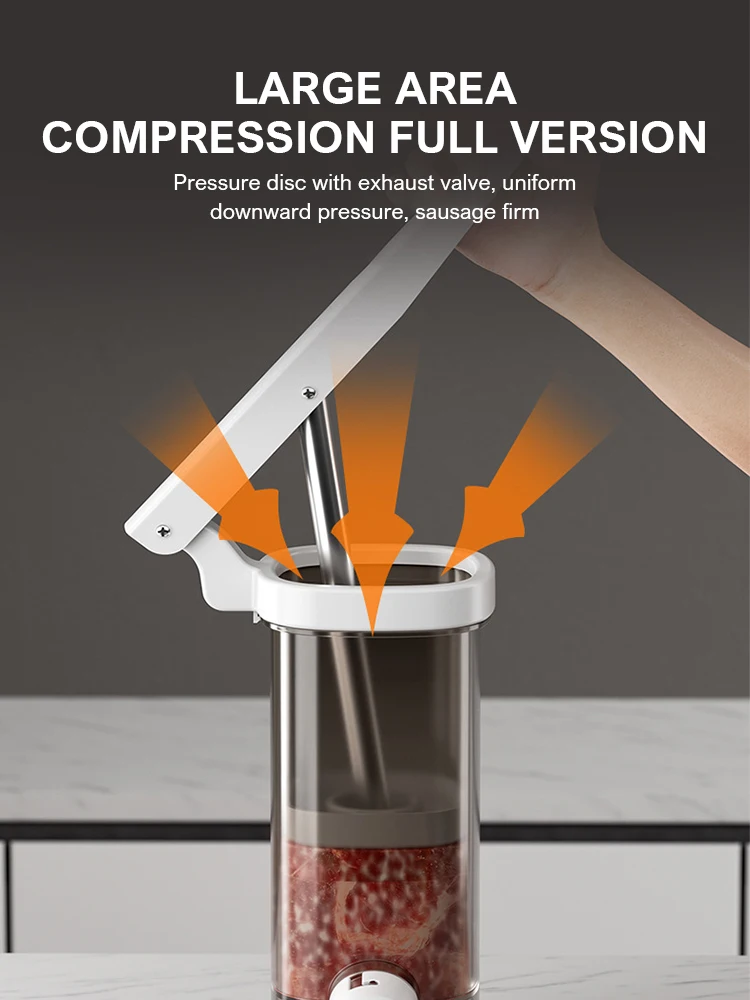 Sausage Stuffer Homemade Sausage Maker Fast Meat Filling Machine Heavy Duty Filler Large Capacity Filler Meat