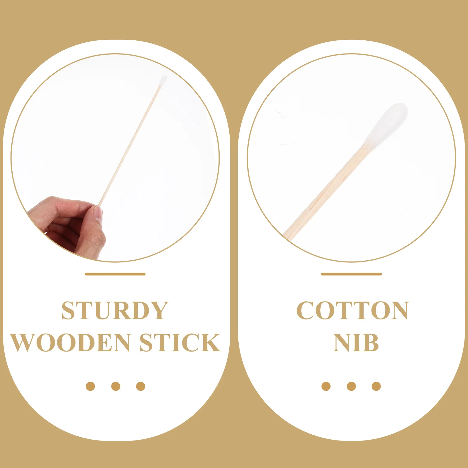 100 Pcs Disposable Makeup Petals Cotton Buds Swabs Pads 1000 for Remover Liners Panty Strainer Medical Tool 6