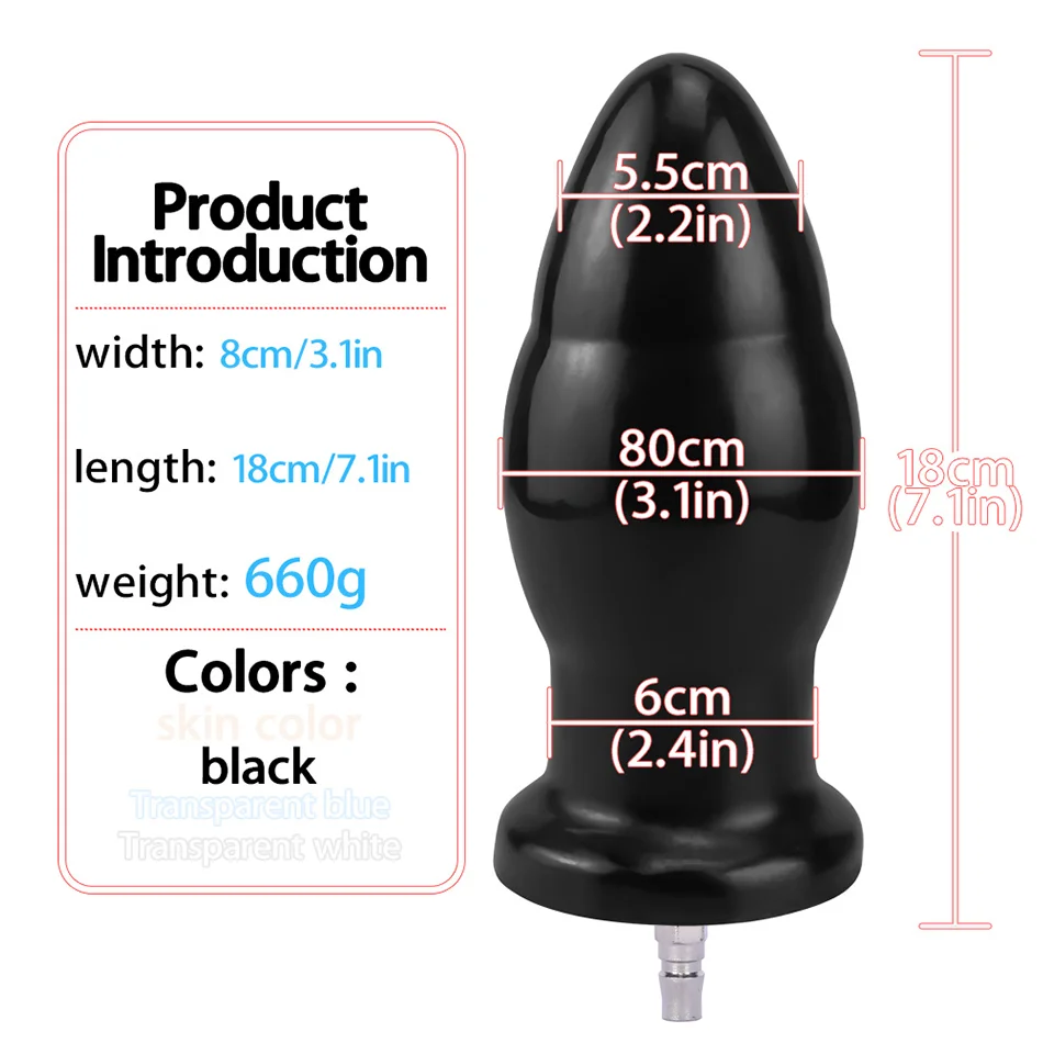 ROUGH BEAST Anal Plugs Collection Anal Expanders Oversized Masturbators Fisting Adult Products Quick Plug Connector Sex Toys