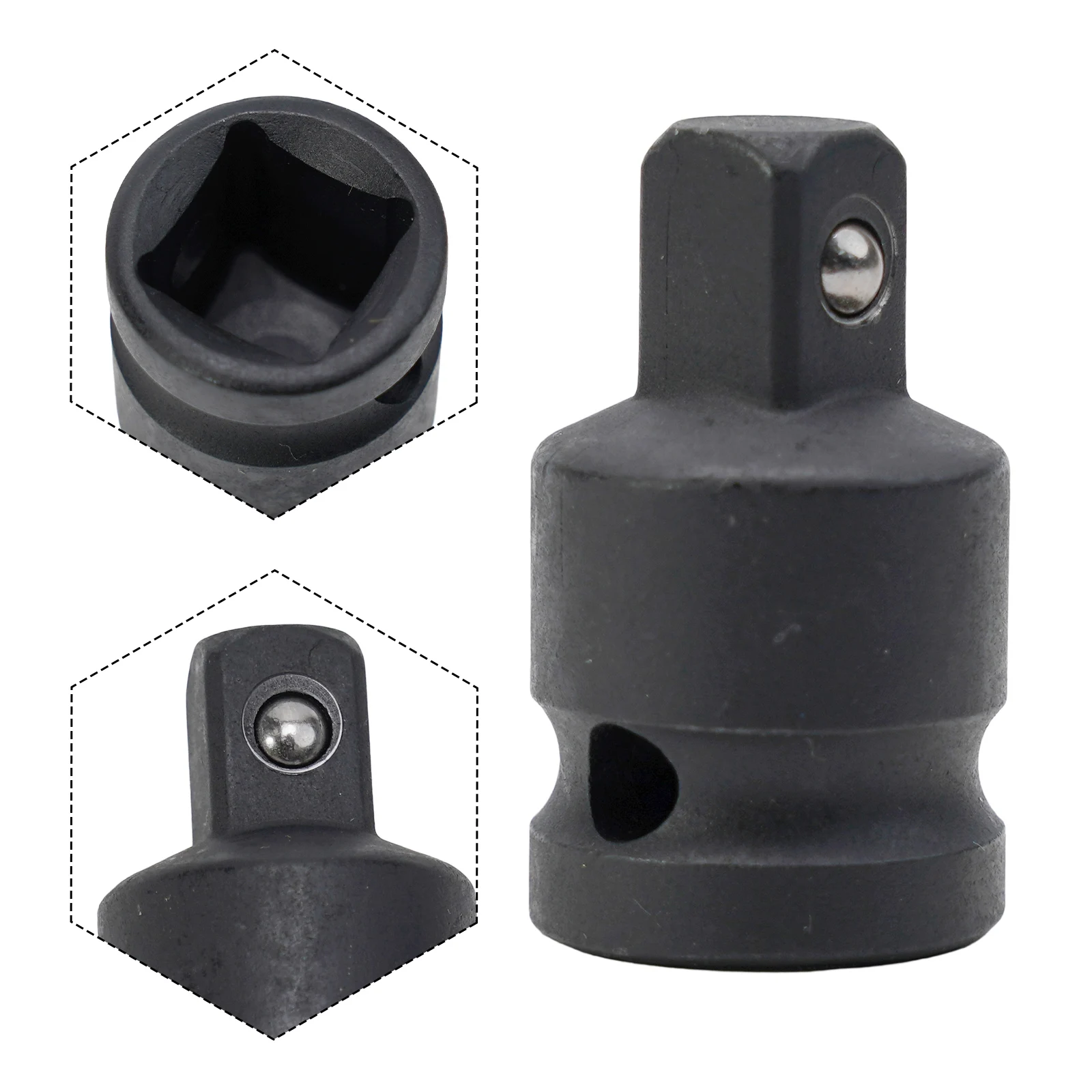 Universal Impact Socket Adapter Set for Versatile Repair Tasks