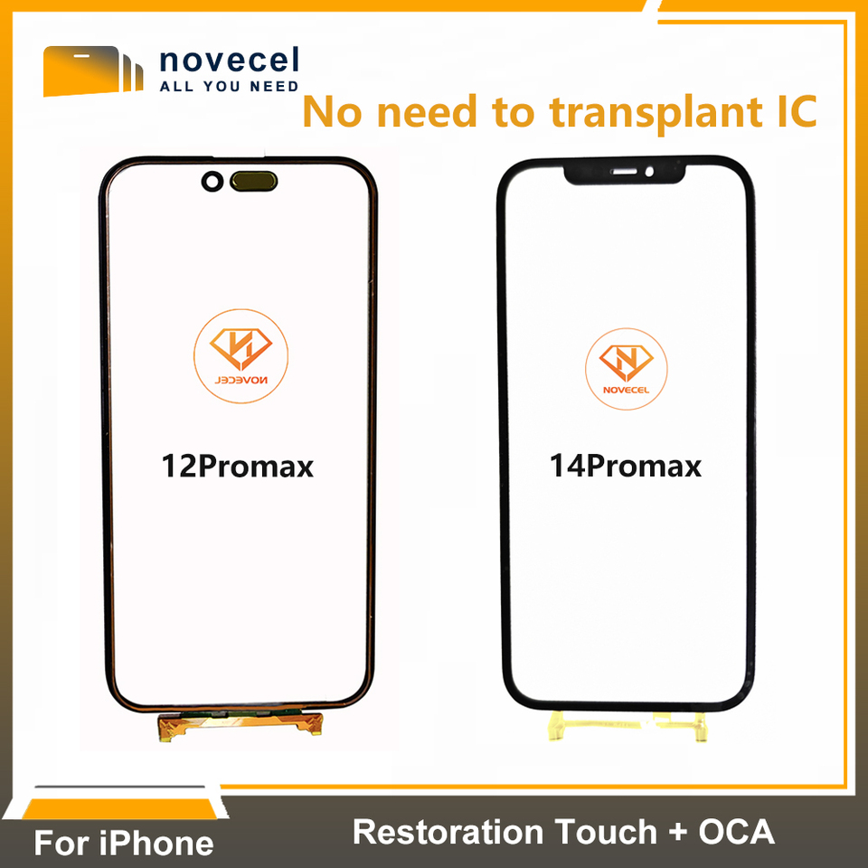 New Restoration Touch Screen with OCA For iPhone 14Pro Max 12 Pro Max Replacement No Need Transplant IC Directly On Bonding Part