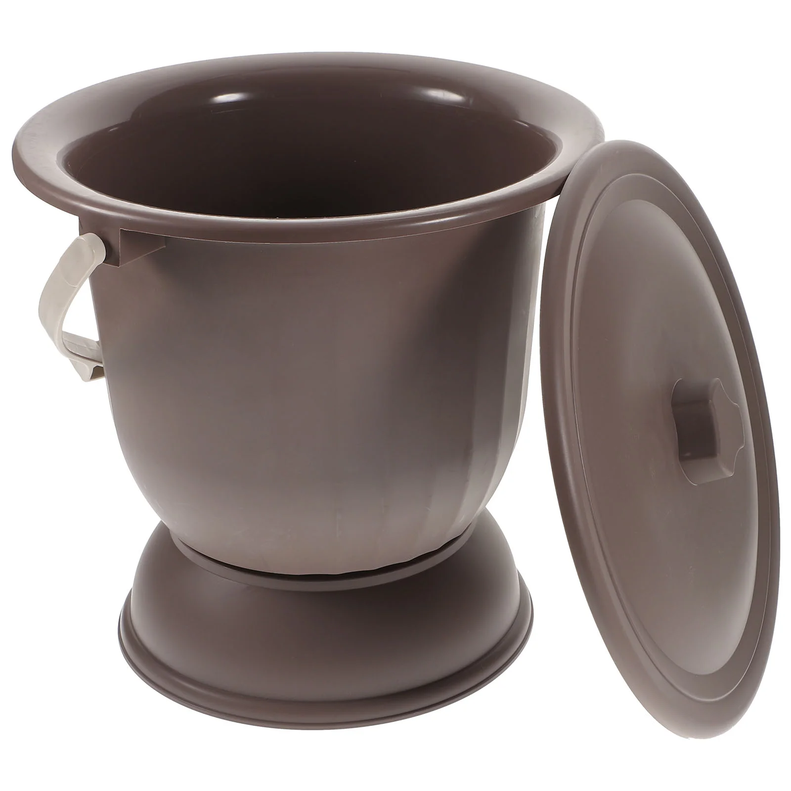 

Portable Potty Bedpan Bedroom Urinal Plastic Spittoon Pee Pot Bucket Bedside Night Urinal Adult Patient Elderly Women