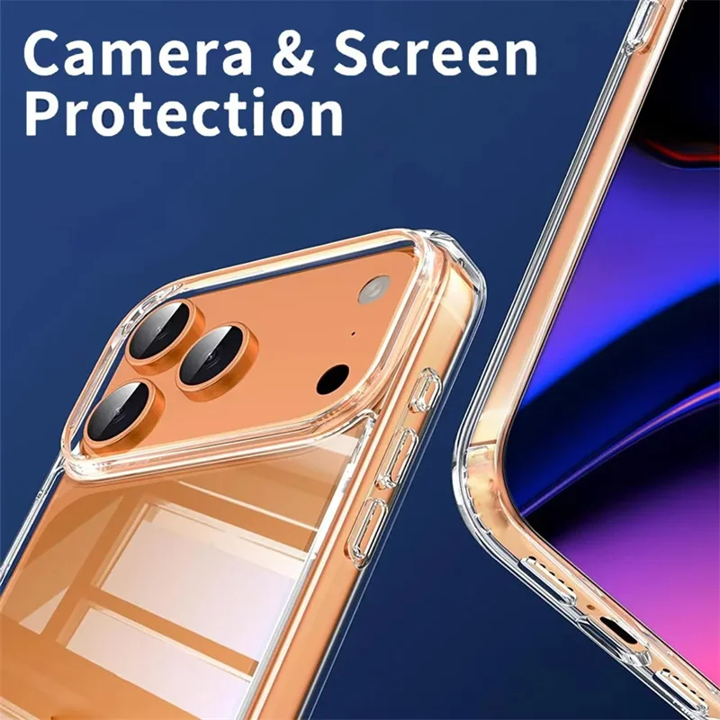 Ultra Thin Clear TPU Phone Case - Transparent Soft Silicone Cover