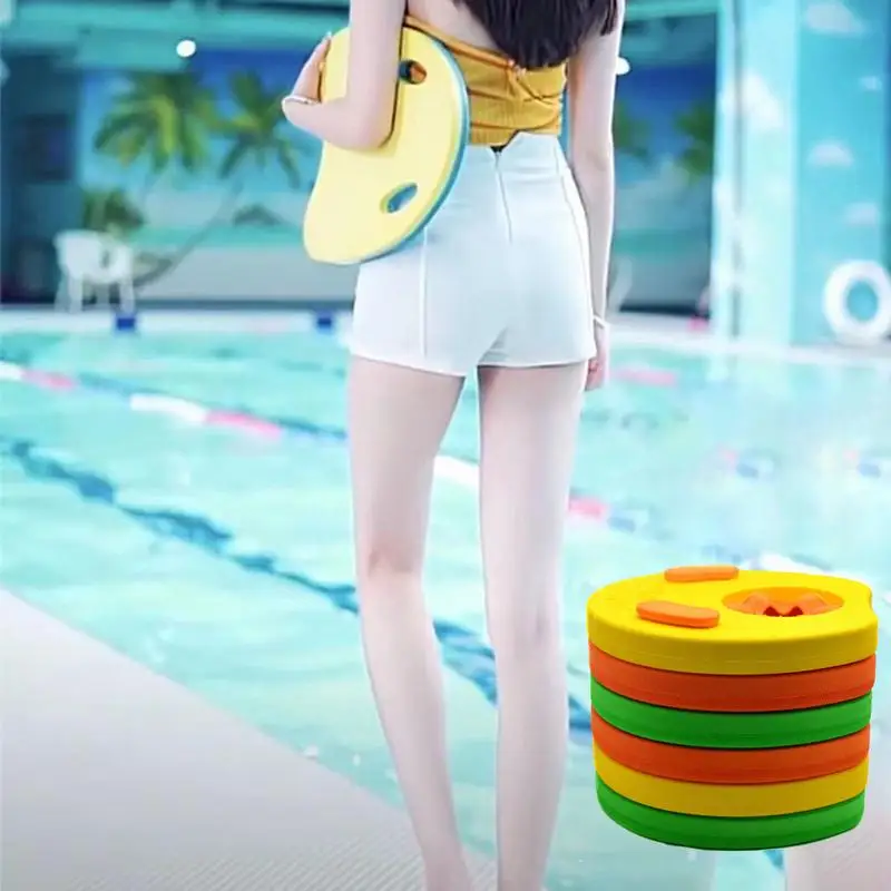 6pcs/Set EVA Swimming Arm Float Discs Children Swimming FloatinIng flatable Pool Float Board Baby Swimming Exercises CircleRing