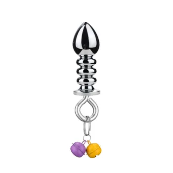Anal Plug Double Bell Pendant Sex Toyes Lesbian Sex Toys For Woman Adult Sex Toys 3