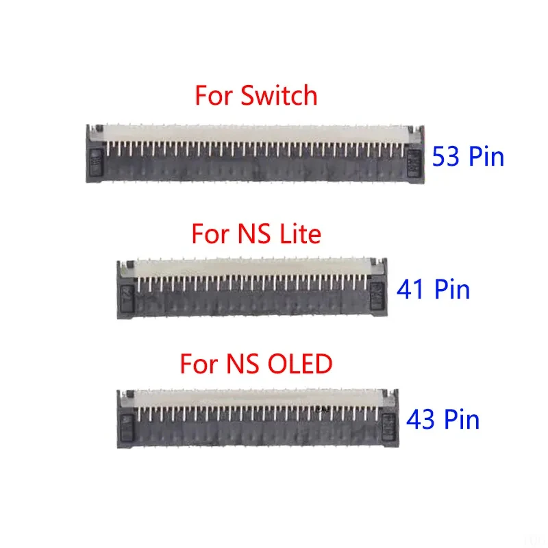 

1PCS For Nintendo Switch NS Lite OLED Host Screen Socket FPC Connector LCD Display Screen Touch Interface Port FPC Connector