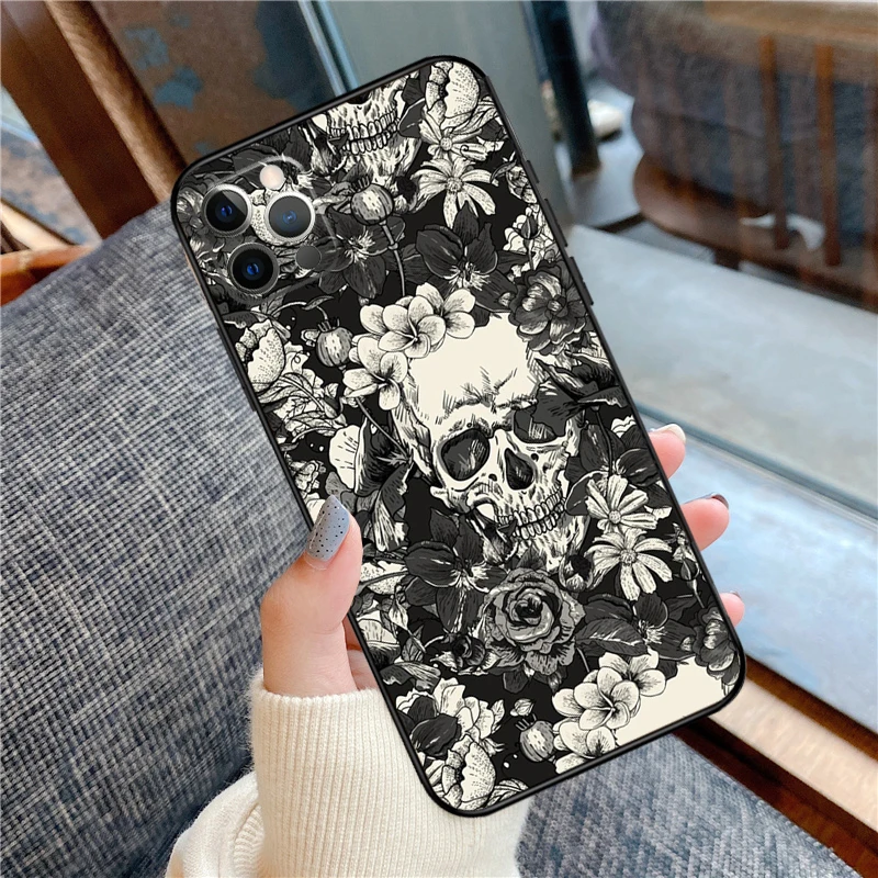 Gothic Fashion Skull Phone Case Cover