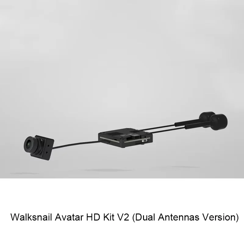 Walksnail Avatar HD Kit V2 HD VTX (версия с двумя антеннами) Gyroflow + 32G для FPV дронов для фристайла, детали для самостоятельного изготовления CADDXFPV КАМЕРА thumbnail 3