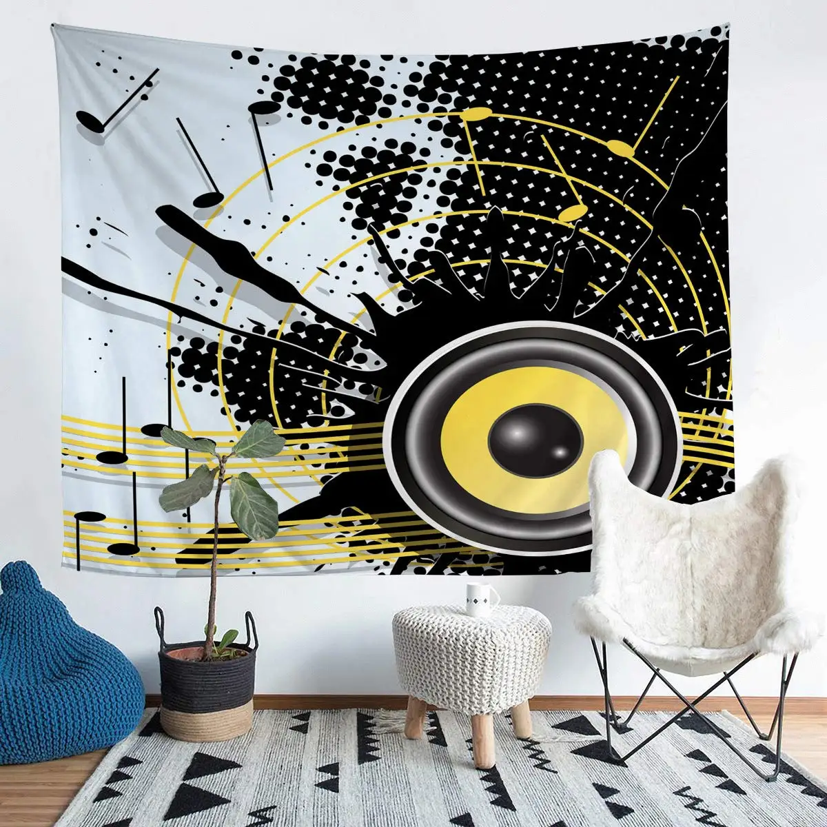 Rock Music Tapestry Drum Kit Tapestry Wall Hanging for Kids Boys Teens  Musical Instrument Tapestry Decor for Bedroom Living Room - AliExpress