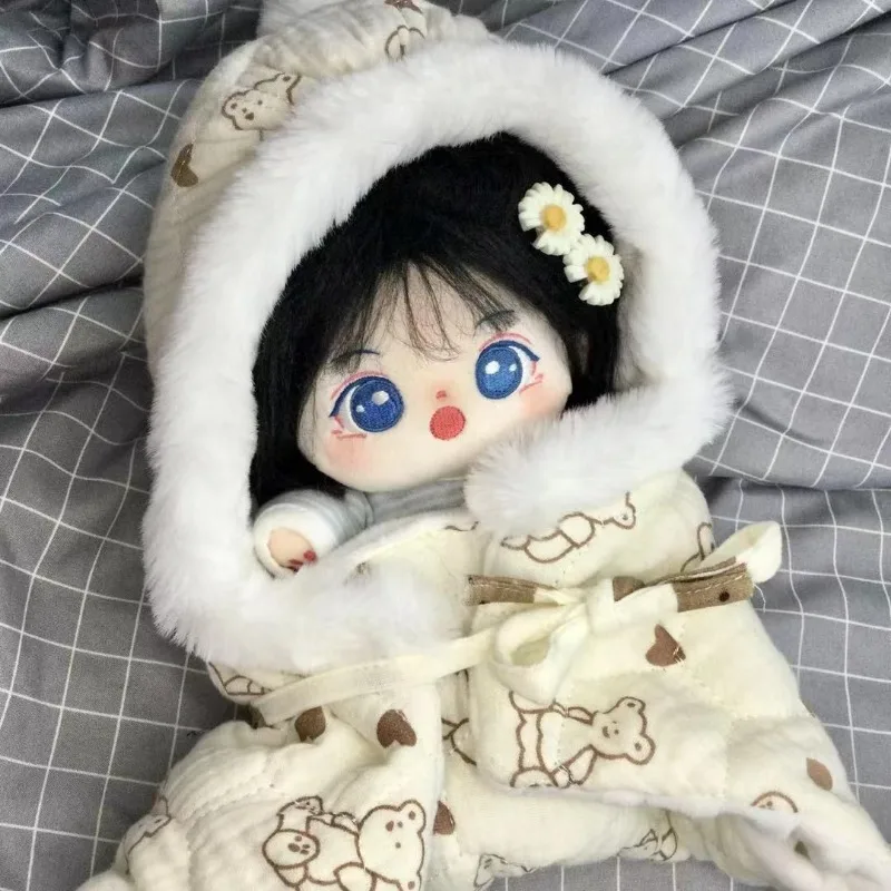 Spot 20cm cotton doll bag, quilt, sleeping bag, quilt, baby clothes, original attribute free doll handcrafted 3