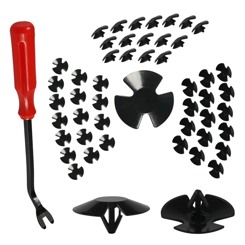 DZMZL Clip di fissaggio per paraurti posteriore per parafango, multiuso, 5160260-AA per Jeep Patriot Compass per Chrysler 200 300, per Dodge Caliber Charger Dart per Ram 1500, 10 pezzi