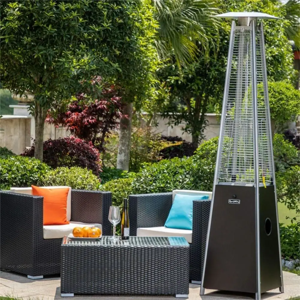 Quartz Galss Tube Patio Heater, Visual Flame Heater 40000BTU - Stainless  Steel, 3 Colors - AliExpress