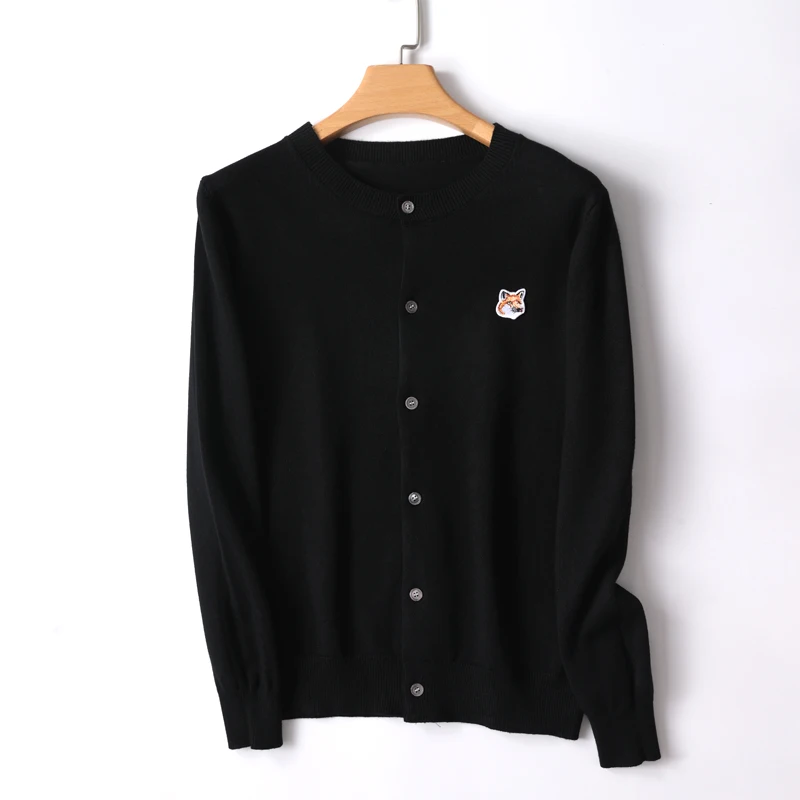 

2023 Autumn/Winter Couple Cashmere Cardigan Sweater Knitted Cashmere Cardigan Men Cardigan Women Sweater Cardigan