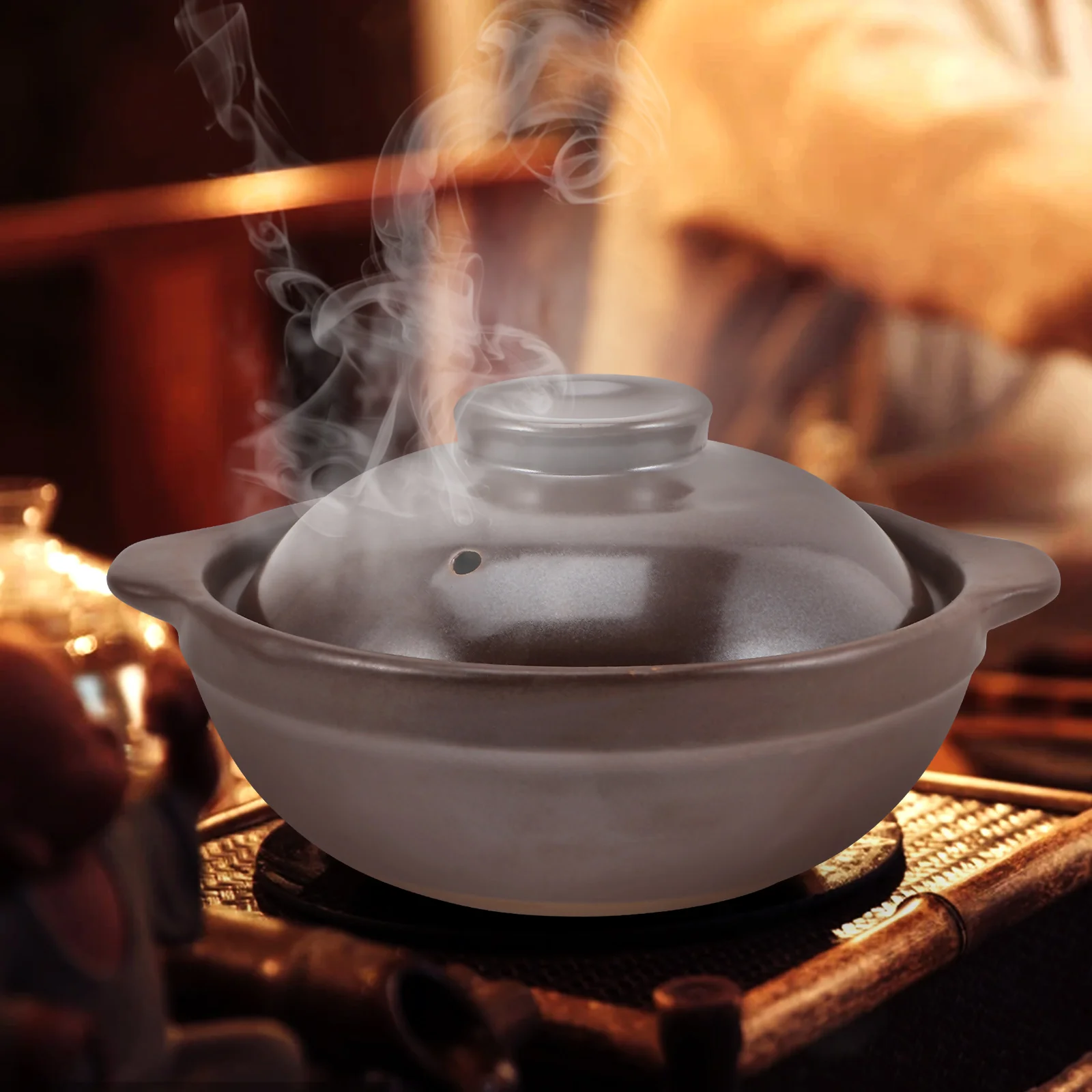 Pot Casserole Clay Cooking Stew Ceramic Souppan Hot Pottery Dish Pasta Lid Milkcookware Noodle Kitchen Stockpot Stove Coffee casserole pot