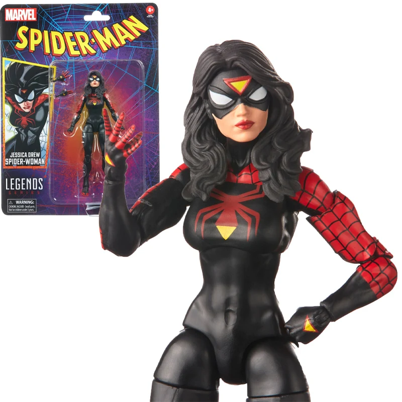 

Hasbro Marvel Legends Series Jessica Drew Spider-Woman 6-Inch Action Figure Collectible Model Toy Gift F6569