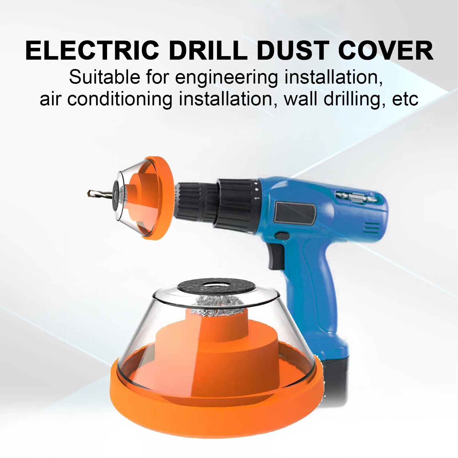 Electric Drill Dust Cover Ash Bowl Impact Hammer Dust Collector Power Tool Accessories Drilling Dustproof Device