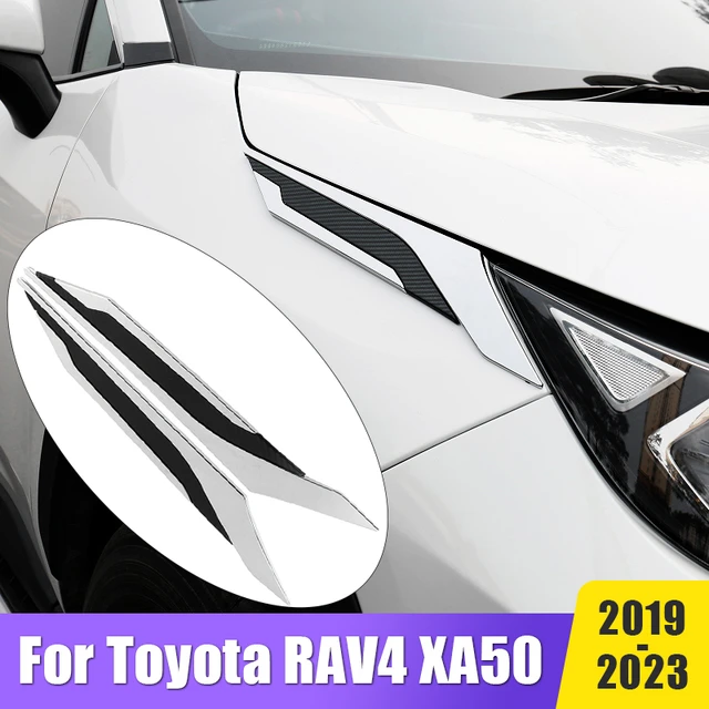 Für Toyota RAV4 XA50 Hybrid 2019 2020 2021 2022 2023 Auto Fender Side Air  Vent Outlet Abdeckung Trim Dekorative Shark gills Aufkleber - AliExpress