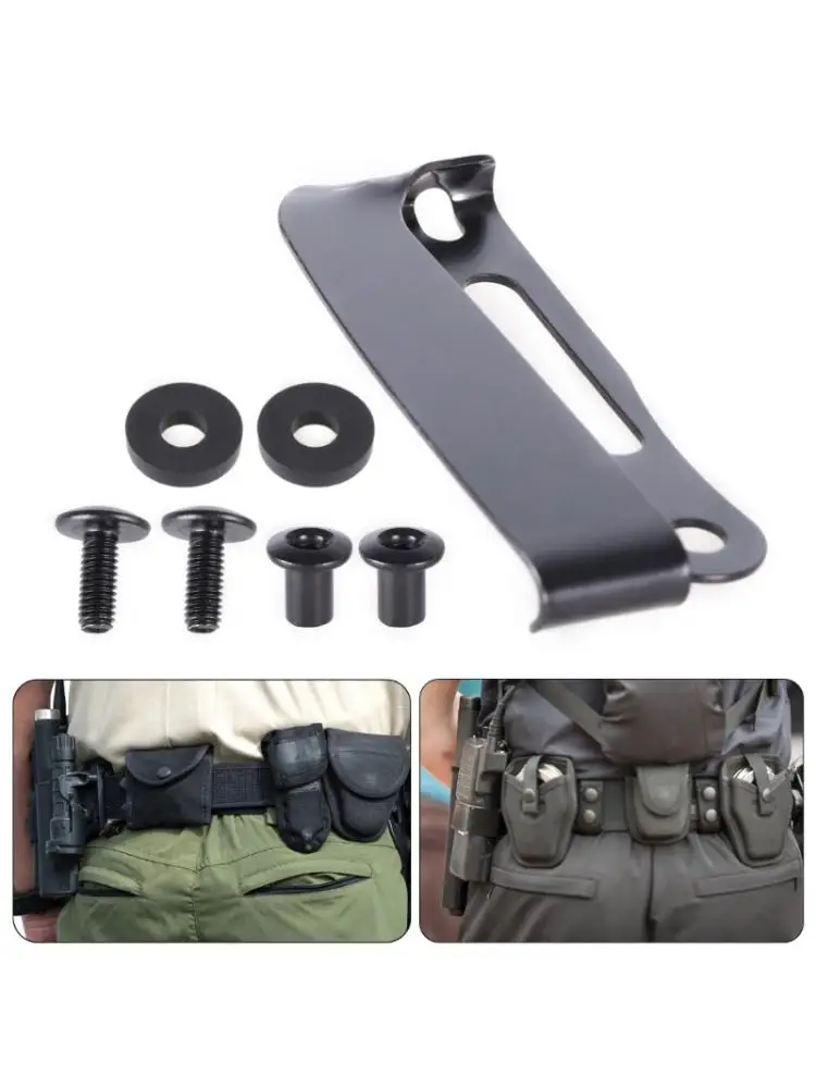 360 Degree Rotatable Waist Clip For Kydex Sheaths - Nylon Tool Carrier 4.84x2.24 Inches Gray