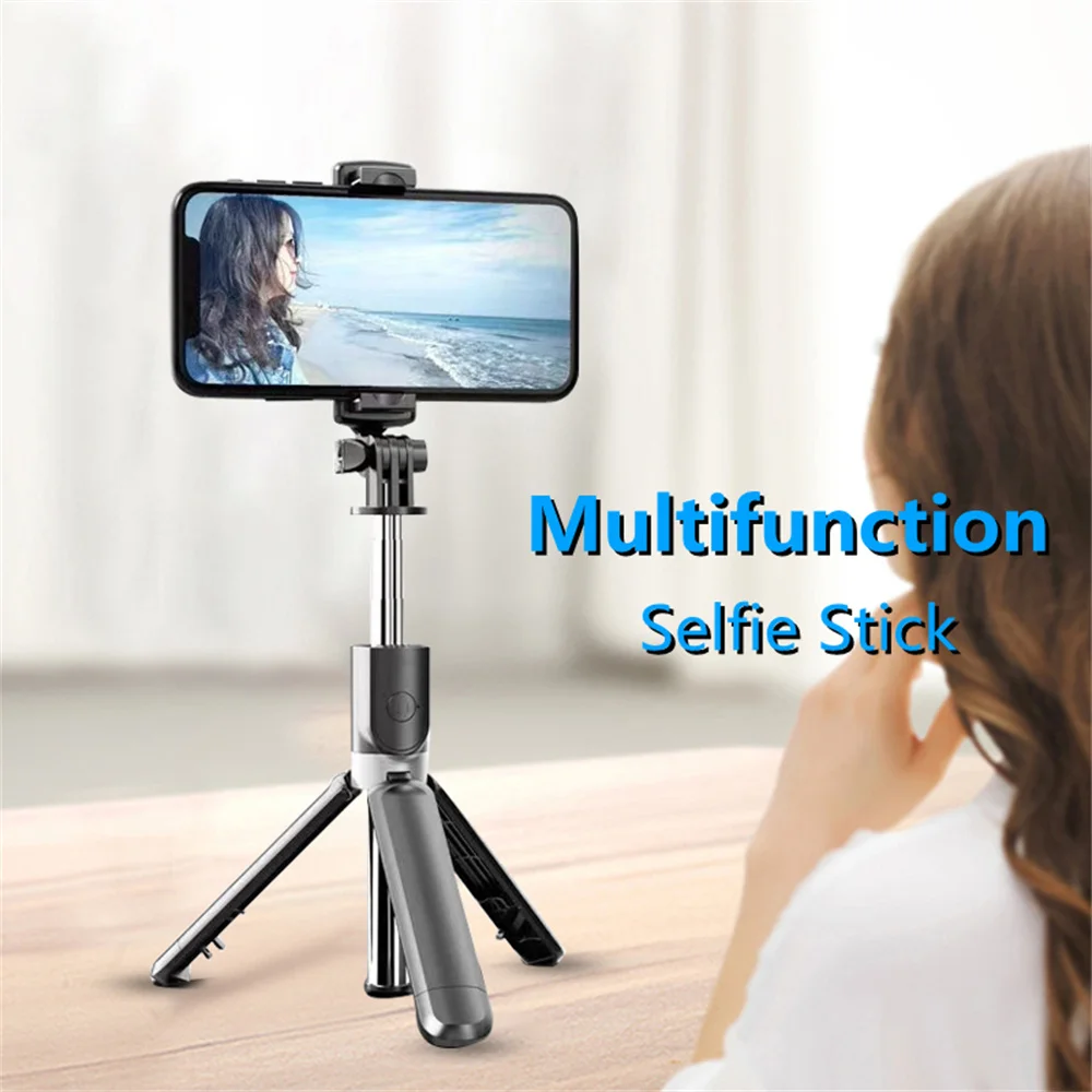 Roreta Wireless Selfie Stick Tripod Stand Bluetooth Remote Extendable Tripod For iPhone Mobile Phone Live Streaming selfie stick tripod,selfie stick,cell phone selfie stick,smartphone selfie stick,phone selfie tripod