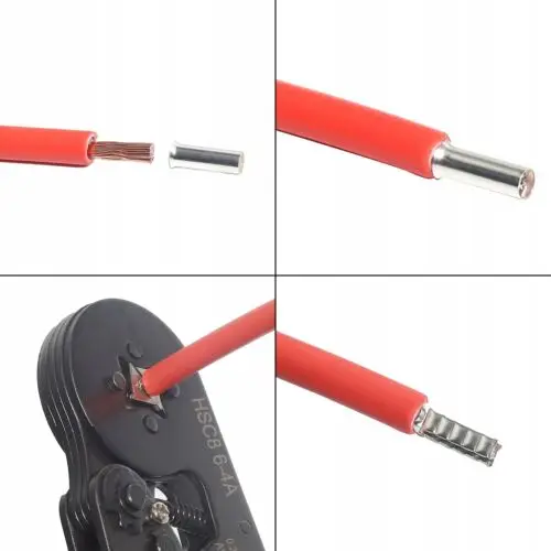 Wire Ferrules Kits Crimp Terminals Connector Sleeves Electrical Cable Pin 440pcs