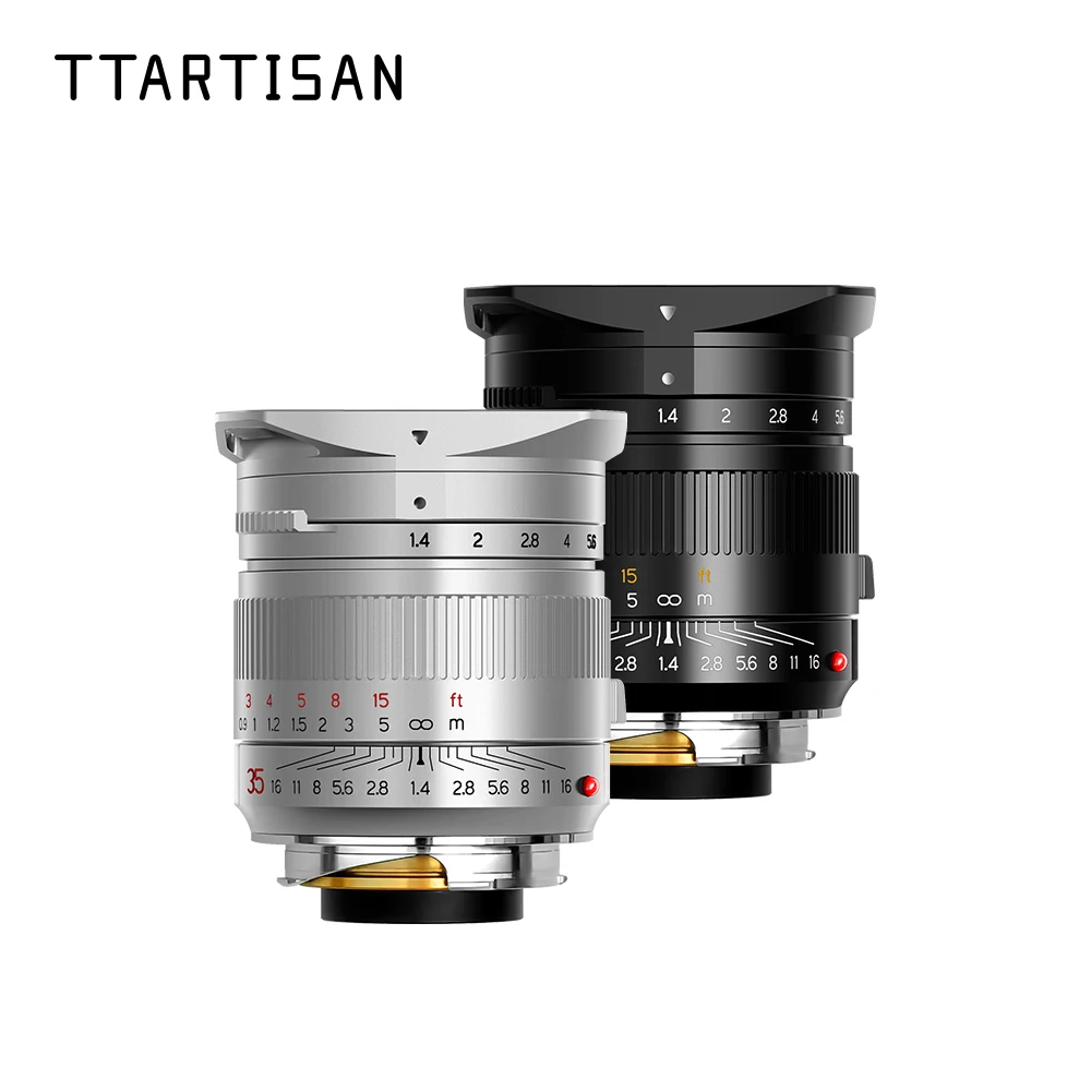 TTArtisan 35mm F1.4 Full Frame Lens for Leica MMount Cameras Support