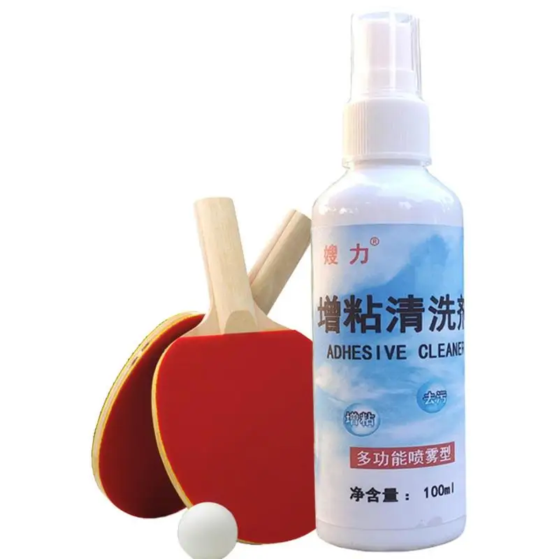 TennisRacketCleaner100MLRubberCareCleaningSprayTableTennisRacketsRubberCleanerFor