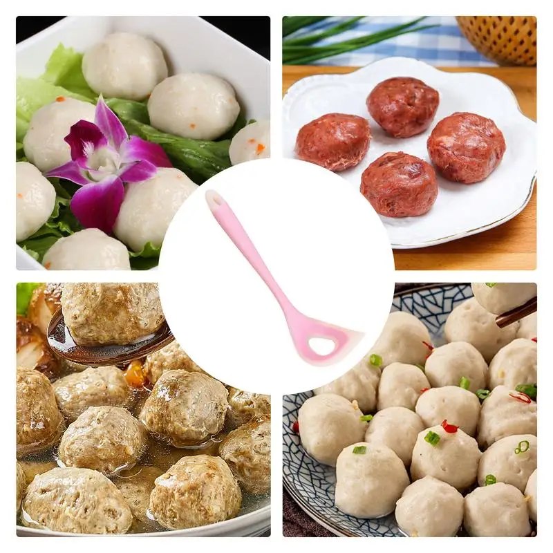 Meatball Scoop Ball Maker Silicone Ball Maker Scoop For Meat Manual Meat Baller Tongs Multifunctional Home Kitchen Cooking Tool