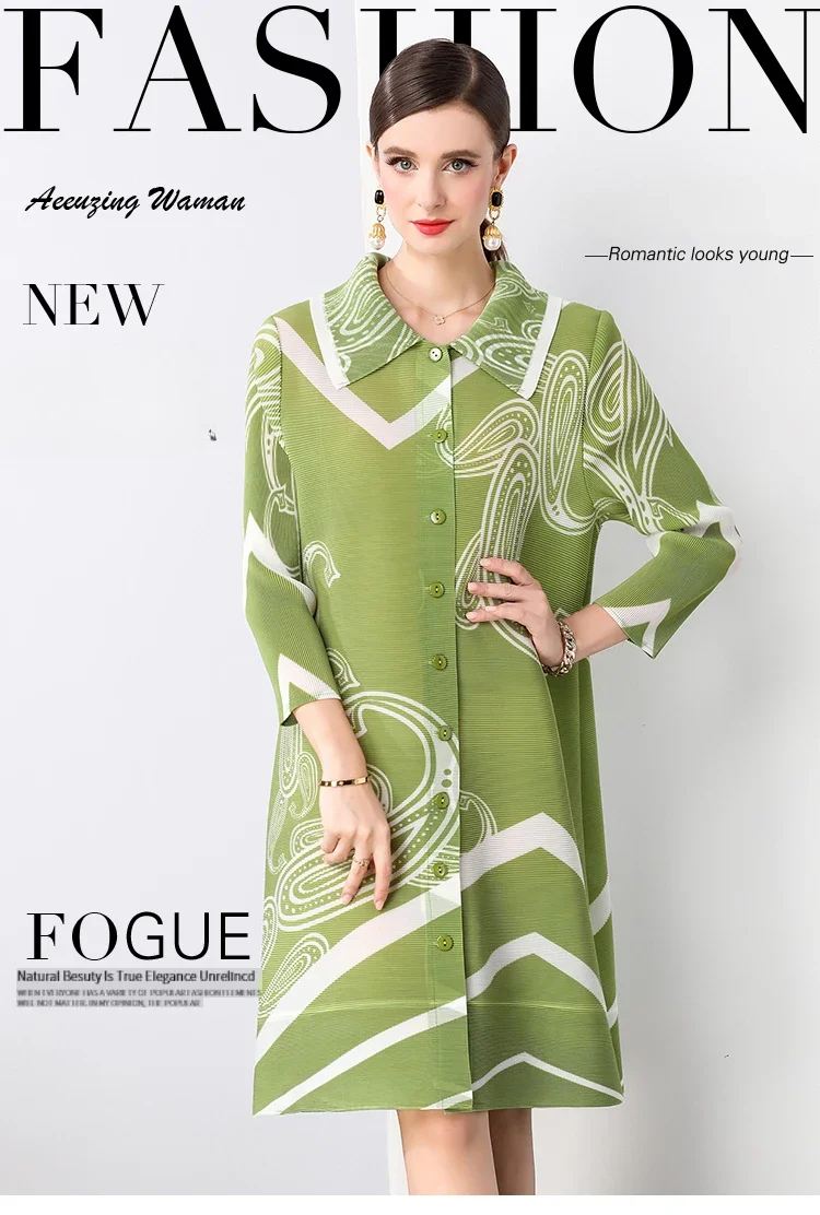 chinese dress ladies Vintage Issey Miyake Crinkle Pleat Tunic Suit Dress – Recess main image 0