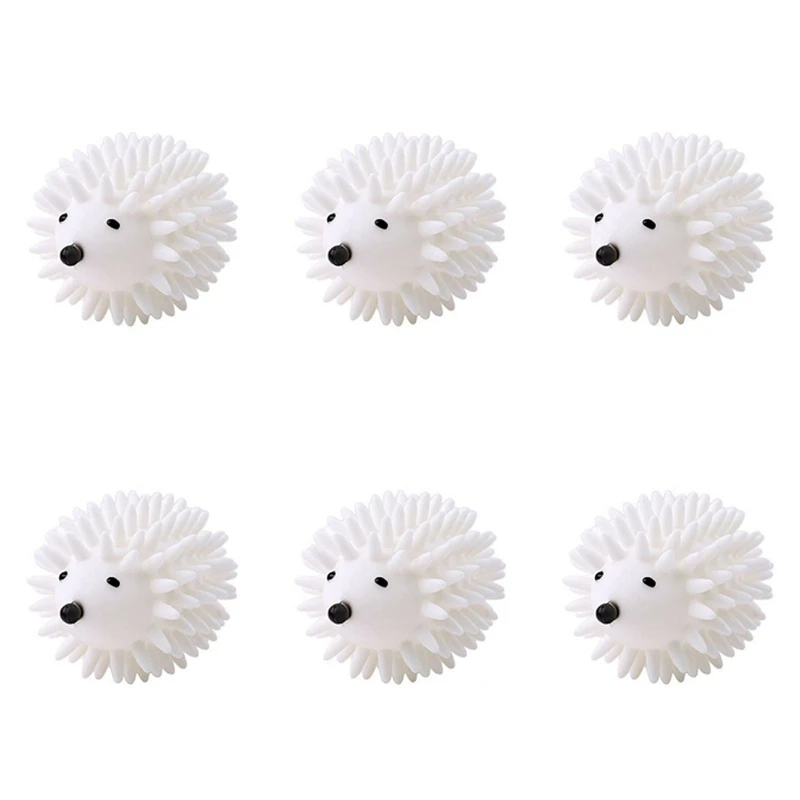 

AD-6X Durable Laundry Ball Hedgehog Dryer Ball Reusable Dryer For Dryer Machine Anti- Static Ball Delicate High Quality