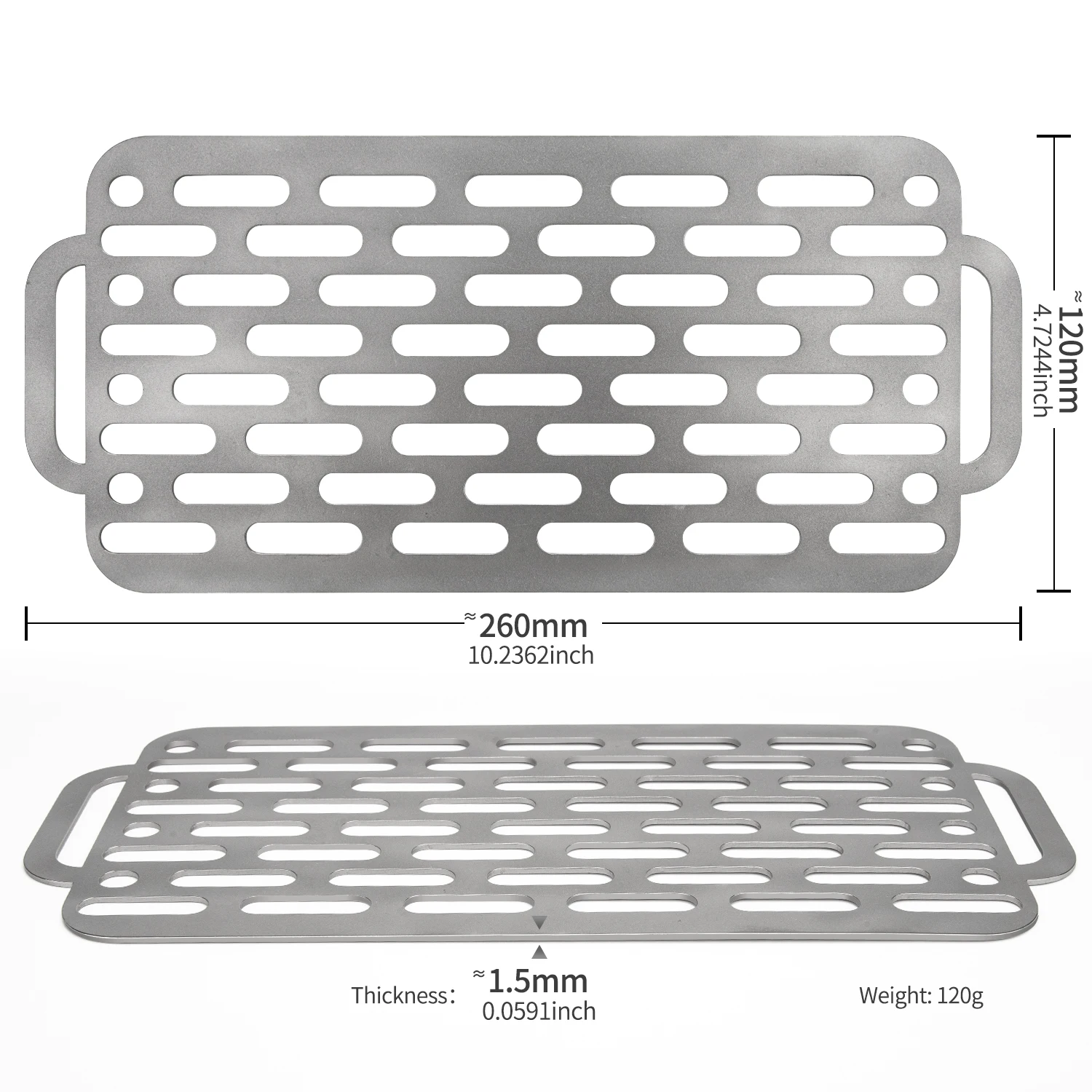 TiTo Titanium BBQ Grill Campfire Bushcraft Survival Barbecue Carbon Furnace Gas Grill Outdoor Camping Beach Picnic Cook Tools