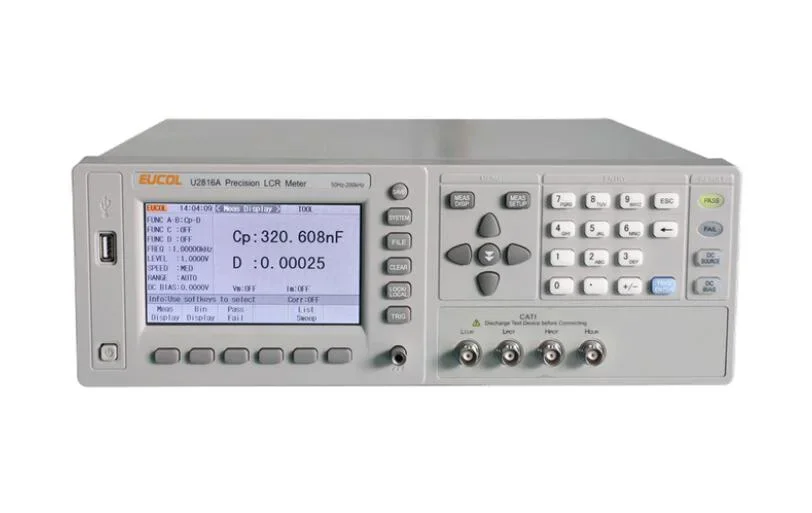 New U2816A Precision Digital LCR Meter Tester 50Hz–200kHz 1mHz Inductance Capacitance Resistance Analyzer detail image 4