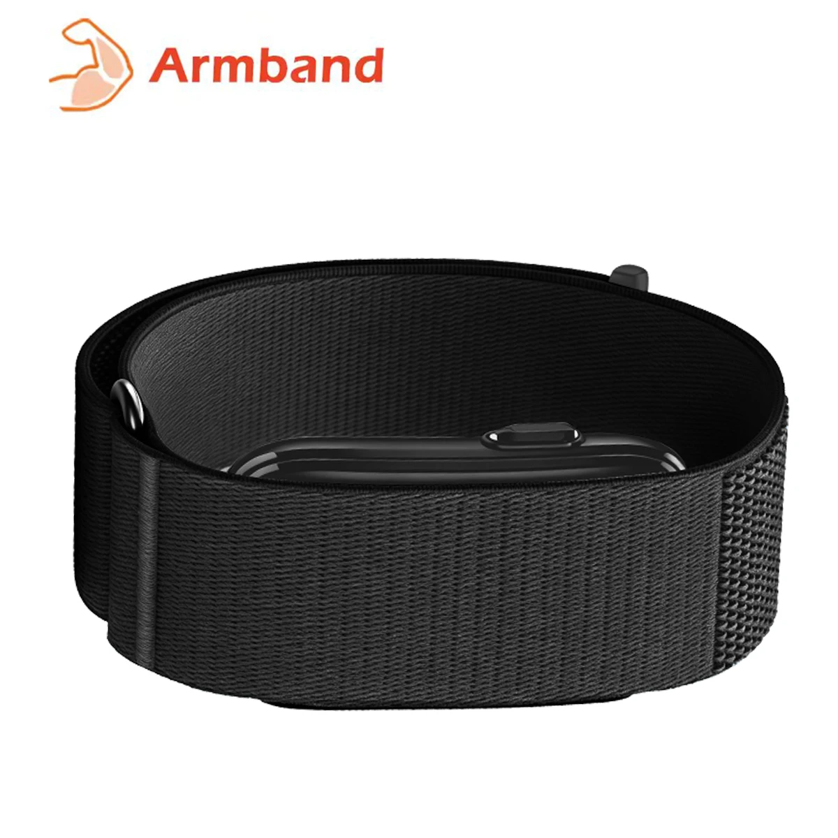 Nylon Woven Adjustable Loop Strap for Sports Fitness Tracker - Replacement Wristband for Men and Women