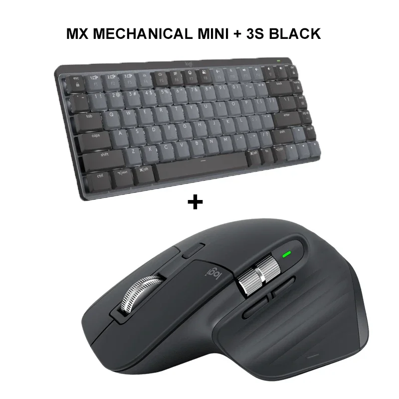 Logitech MX Keys Mini Wireless Keyboard Bluetooth 2.4GHz with Logi Bolt USB  Office Gaming Keyboard MX Anywhere 3S Wireless Mouse - AliExpress