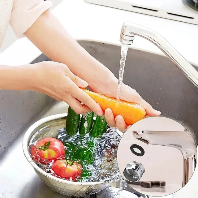 10/1PCS ก๊อกน้ํา Aerator ทองเหลืองสแตนเลสก๊อกน้ํา Bubbler เปลี่ยนด้ายผสมหัวฉีด Anti-splashing อุปกรณ์ห้องน้ํา 4