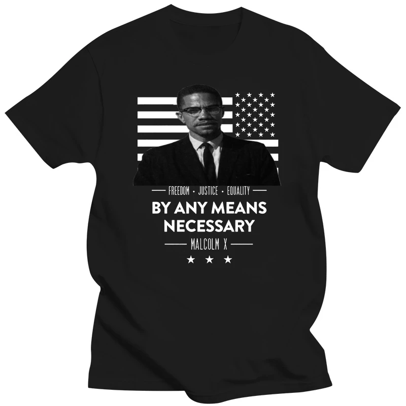 

Small Adult's Malcolm X X Men T-shirt - Adults T shirt Short Sleeve Casual Printed Tee Size S-3Xl