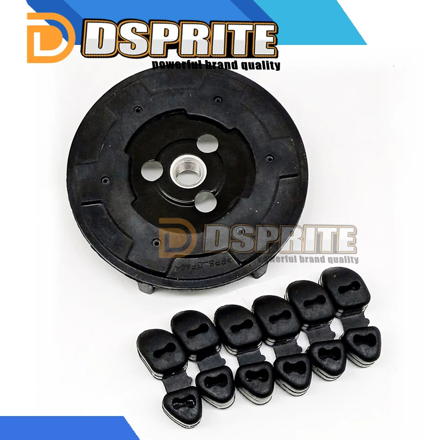 6SEU14C VW Skoda Octavia Suberb 용 A/C 압축기 클러치 풀리 1K0820803N 1K0820803QX 5N0820803 1K0 820 859T 447260-1706