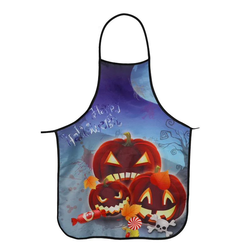 

Halloween Aprons for Women, Pumpkin Party Decorations for Men, Grilling Cooking Chef Kitchen Fall Apron Gifts