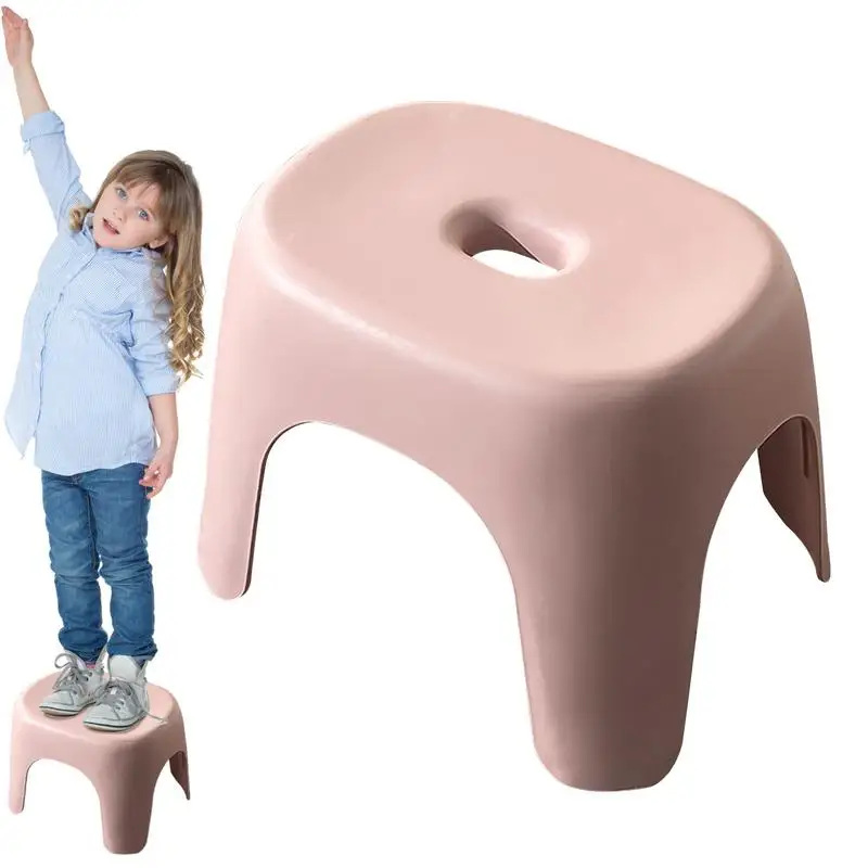 

Bathroom Stool Lightweight Step Stool Portable Stool Sofa Footrest Stool Kitchen Stool Multifunctional Stepping Stool Small