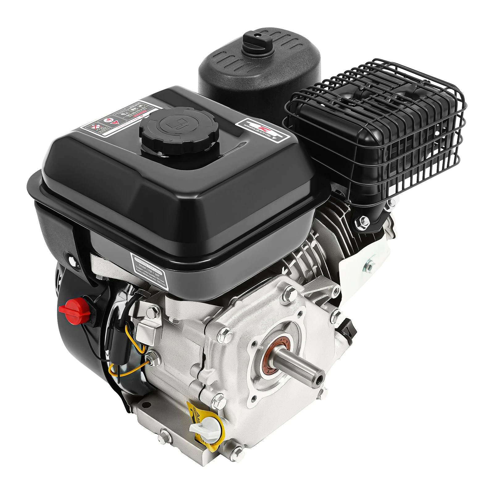7,5 PS 4-Takt-Benzinmotor, 212 cc Benzinmotor, 3000 W Gasmotor, 3600 U/min Mehrzweckmotor mit Luftkühlsystem – Detail 37