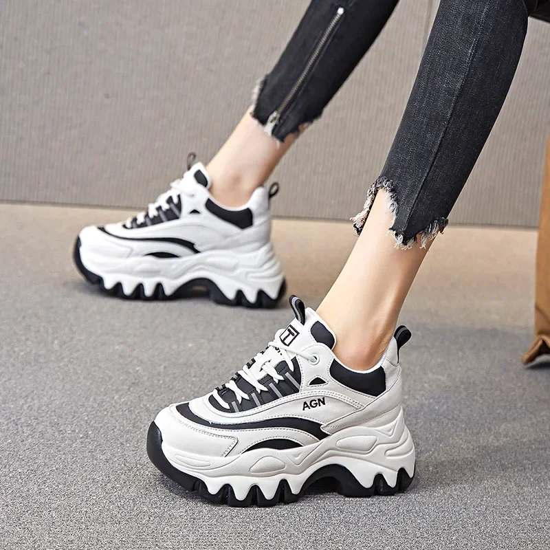 Women's Platform Sneakers 2022 Women Casual Luxury Sneakers 2023