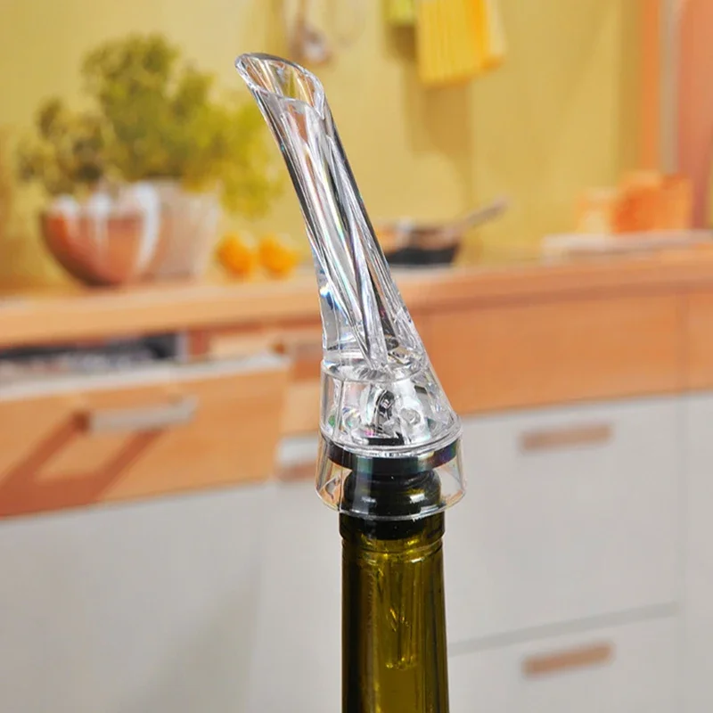 Wine Aerator Pourer Aerating Pourer Red Wine Decanter Cap Spout Stopper Bottle Mouth Dispenser Decanter Spout wine aerator pourer wine aerator decanter