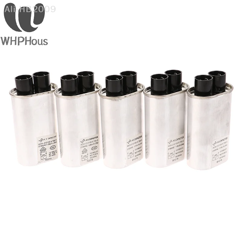 1pc New For Microwave Oven Capacitor Parts 0.85uF / 0.9uF / 0.95uF / 1.05uF / 1.08uF Microwave Oven High Voltage Capacitor