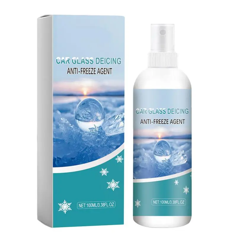 Anti Fog Agent For Windshield Auto Window Defroster Fluid 100ML Window Defroster Fluid Car Deicer Anti Fog Agent