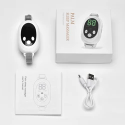 Innovative Microcurrent Sleep Aid Device for Insomnia, Stress, and Anxiety Relief (HY61 - White)