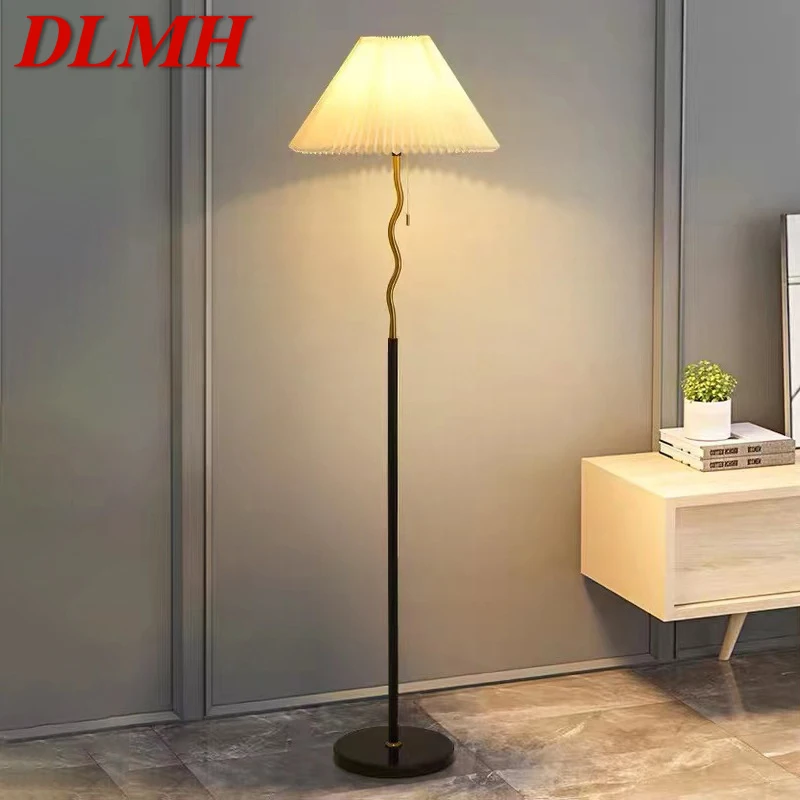 

DLMH Nordic Floor Lamp Fashionable Modern Family Iiving Room Bedroom Originality LED Decorative Standing Light