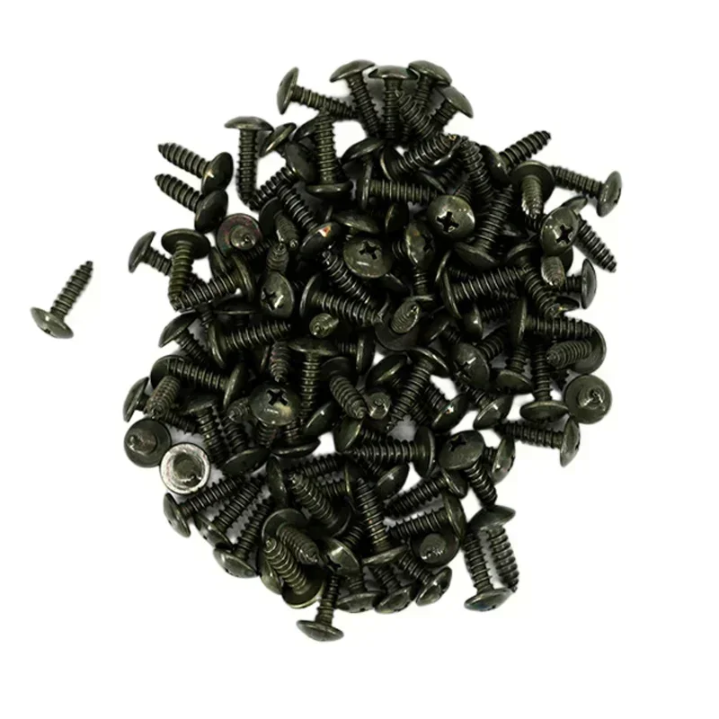 Mixed Car Motorcycles Metal Screw Tapping Fastener U-Type Screw Anti-rust Protection Clip Buckle Iron Sheet 100/10pcs