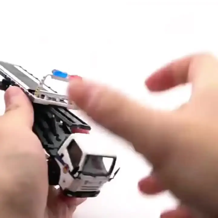 XCARTOYS 1:64 Jiangling плоский однотапичный венок Y24-03 из сплава имитационная модель литья