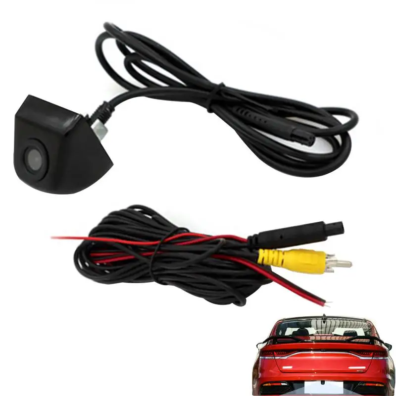 

Night Vision Reversing Camera Water Resistant IP68 AHD CVBS Backup Camera Rearview Back Car Camera For Trucks RV 140 Wide Angle